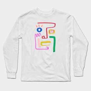 face Long Sleeve T-Shirt